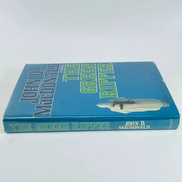 The Green Ripper John D. MacDonald 1979 First Edition Hardcover Travis McGee - Picture 3 of 11